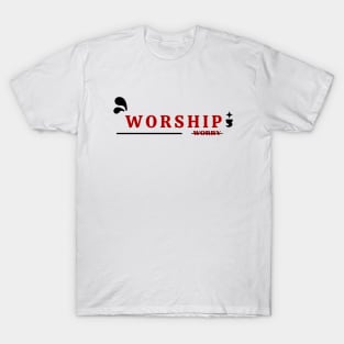 Worship Don't Worry | Christian T-Shirt